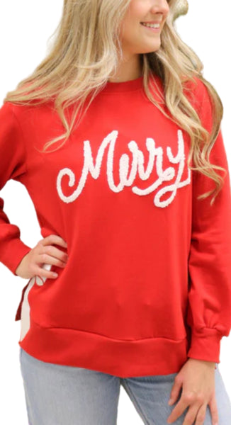 Merry Bow Sweatshirt