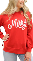 Merry Bow Sweatshirt