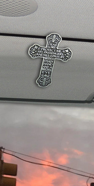 Visor Prayer Clips - 2 Styles