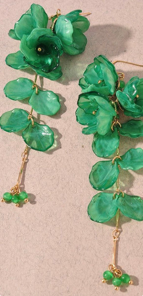 Lotus Flower Earrings