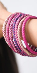Raffia Bangles-3 Colors