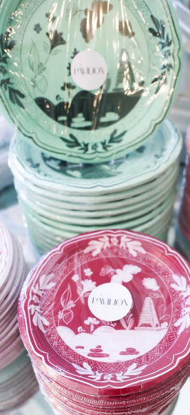 Pavilion Paper Plates - Many Styles and Sizes