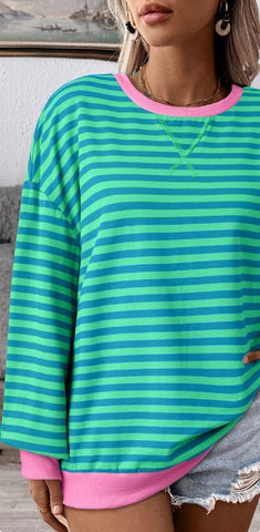 Patchwork Flowers Top - 2 Colors