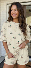 Duck Duck Go Shorts Set