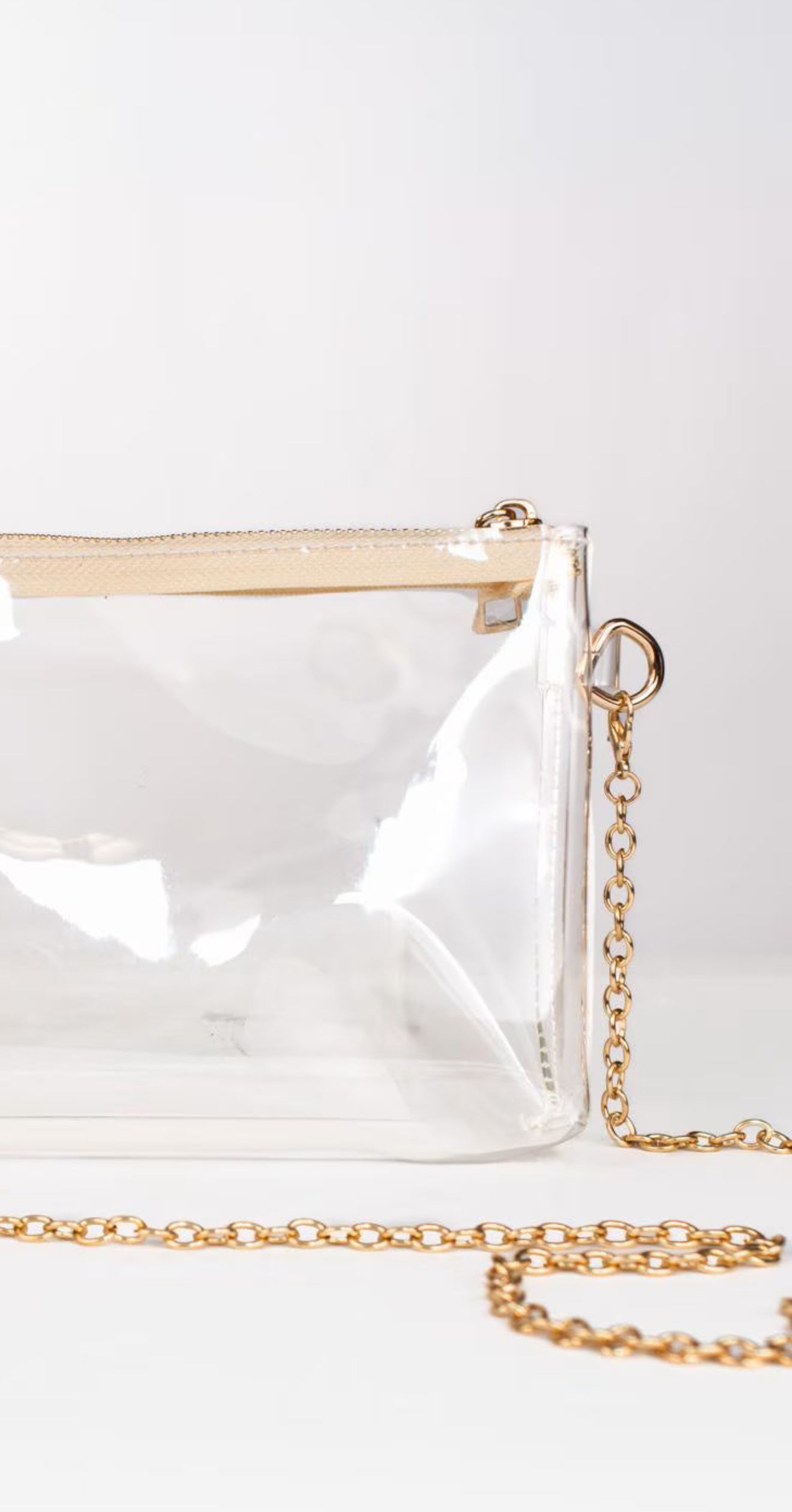 Josie Clear Crossbody Purse