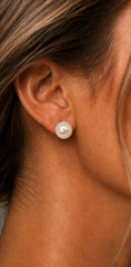 Classic Pearl Earrings - 12mm