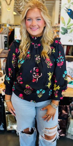 Sonya Floral Top