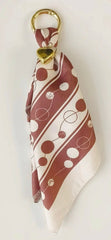Etta Scarf Bag Charm - 8 Patterns