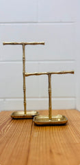 Gold Bamboo Jewelry Stand - 2 Sizes
