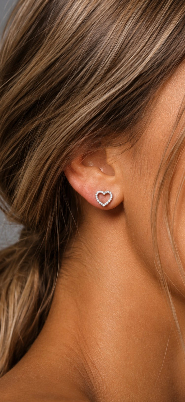 Skelton Heart Earrings