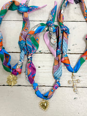 Italian Scarf Charm Necklace-Multiple Options