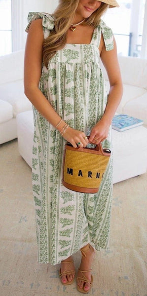 Alex Fern Print Dress