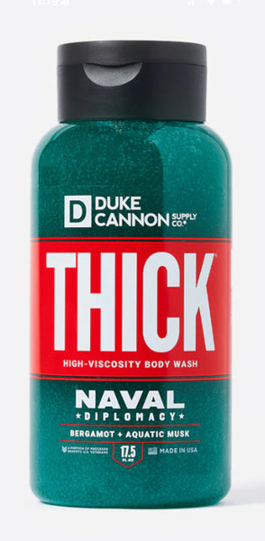 Duke Cannon Thick High-Viscosity Body Wash - Naval Diplomacy