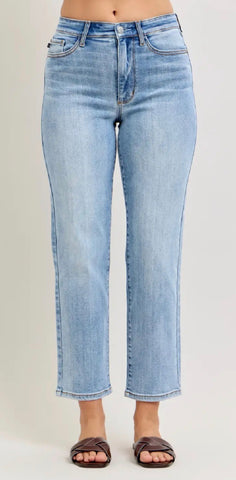 Sass Ruffled Hem Jeans