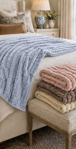 Joyful Luxury Blankets - 3 Colors