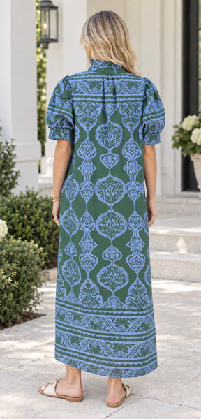 Portuguese Tile Dress