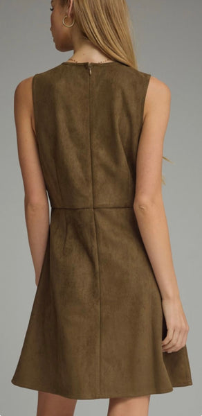 Horse Country Suede Dress