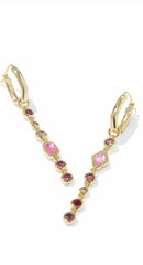 Kendra Scott Mini Elisa Abbie Gold Convertible Huggie Earrings