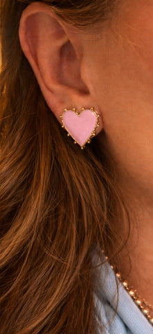 Miniature Cubic Zirconia Bee Stud Earrings