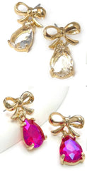 Bitsy Bow Earrings - 2 Colors