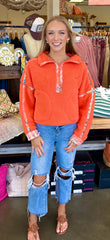 Simply Southern Eileen Tiger Sherpa Pullover