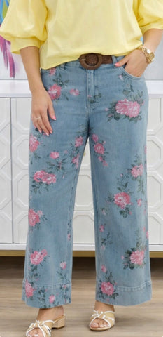 Colton Creek Floral Jeans