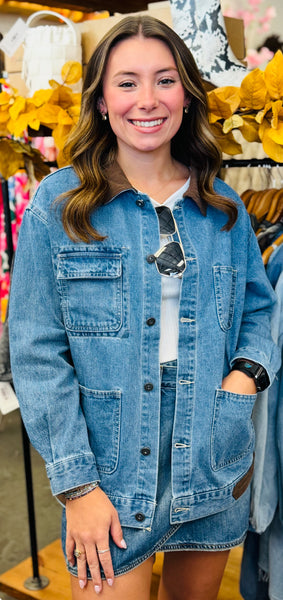 Kellen Denim Barn Jacket