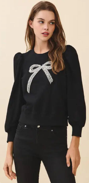 Quincy Bow Sweatshirt
