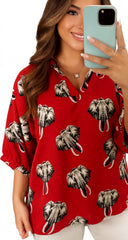 Sloan Elephant Top