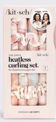 Satin Heatless Curling Set - Sunset Tie Dye