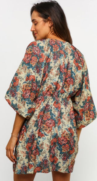 Vintage Floral Dress