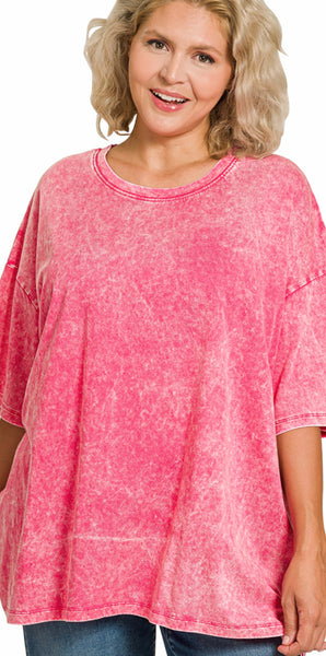 Gloria Acid Wash T-Shirt - 3 Colors