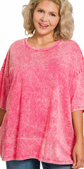 Gloria Acid Wash T-Shirt - 3 Colors