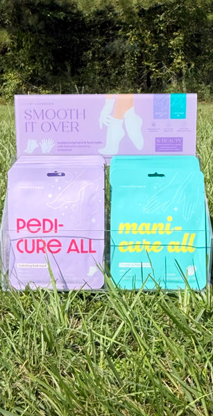 Lemon Lavender Smooth It Over Hydrating Hand & Foot Masks