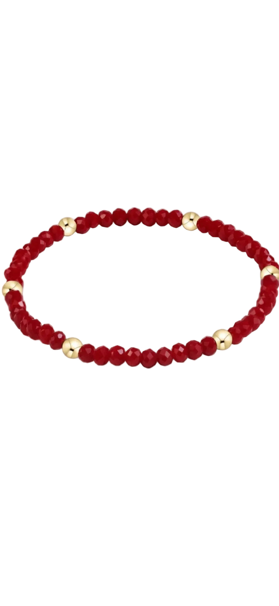 enewton gameday flirty presence bracelet - crimson