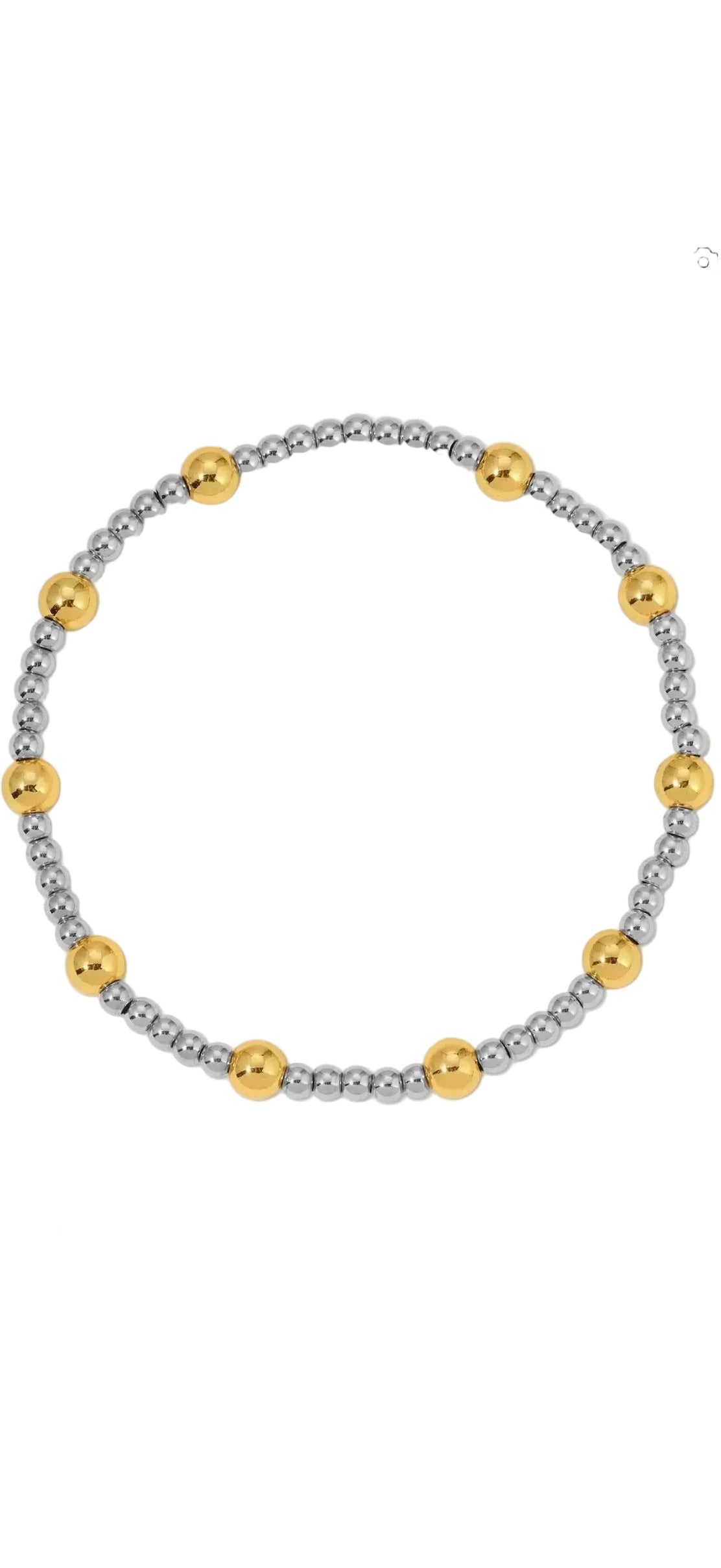 Two-Tone Stretch Bracelets 3mm/5mm