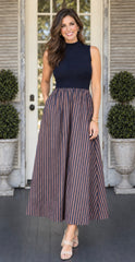 Robyn Striped Dress