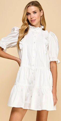 Burano Lace Dress-2 Colors A Little Bird Boutique Burano Lace Dress-2 Colors A Little Bird Boutique