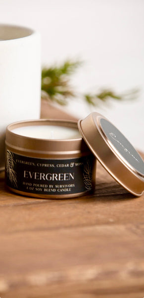 Evergreen 4oz Candle