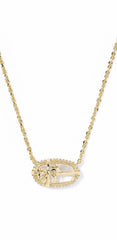 Kendra Scott Elisa Bow Short Pendant Necklace