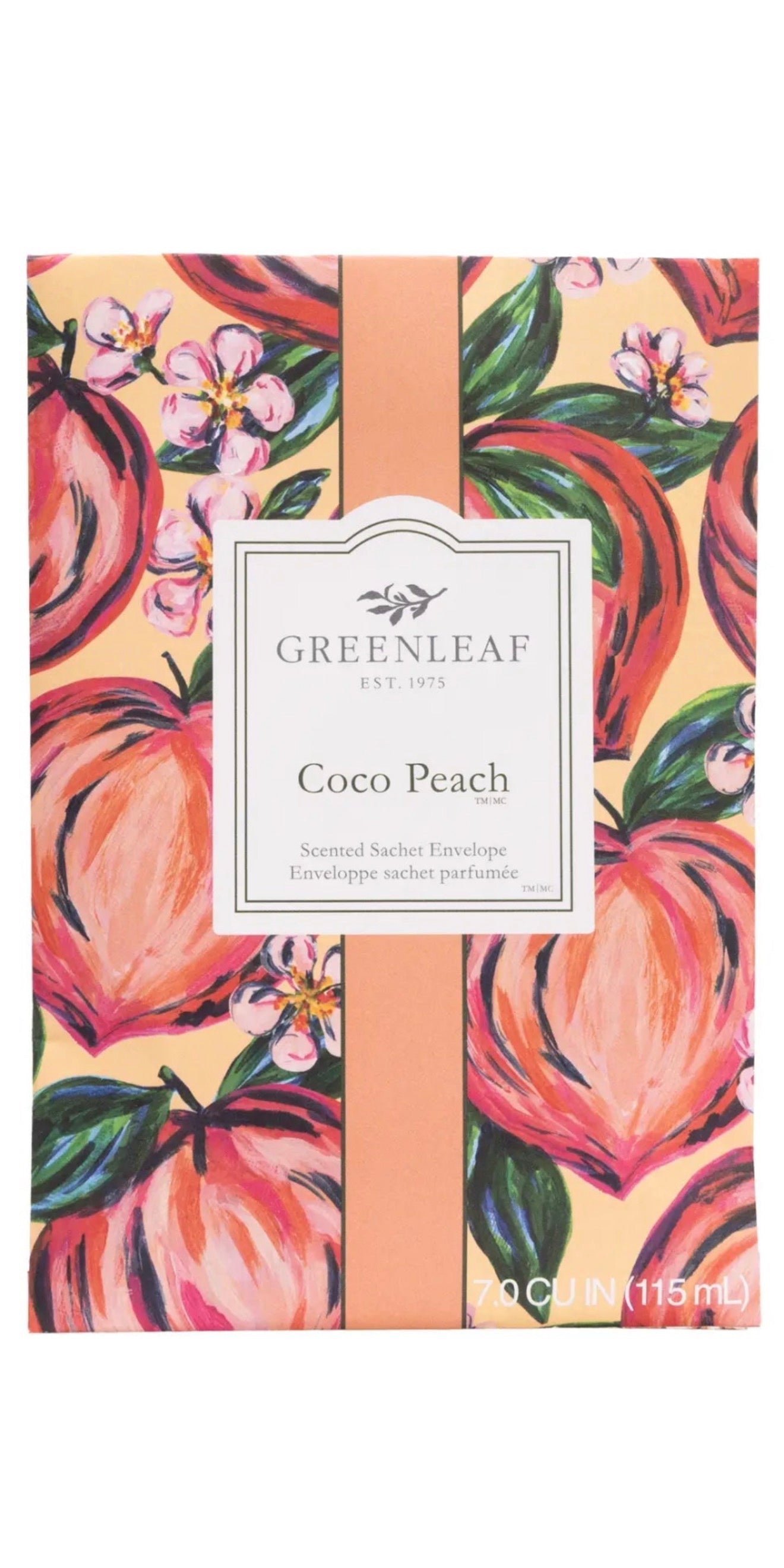 Coco Peach Scented Sachet - Large
