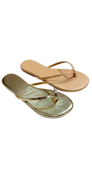 Minimialist Flip Flops - 2 Colors