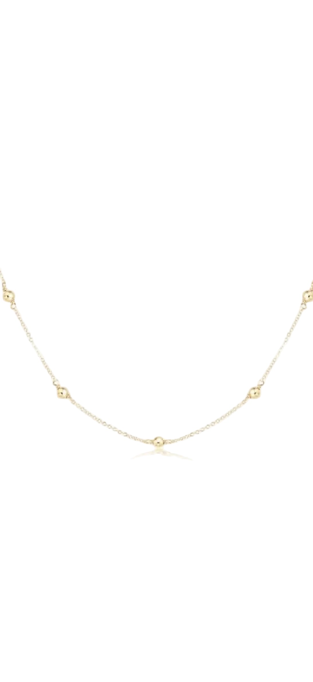 enewton Choker Simplicity Chain Gold - Classic 4mm Gold
