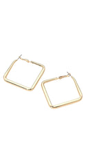 Uncommonly Good Square Hoop Earrings