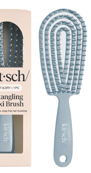 Kitsch Detangling Flexi Brush - Haze Blue