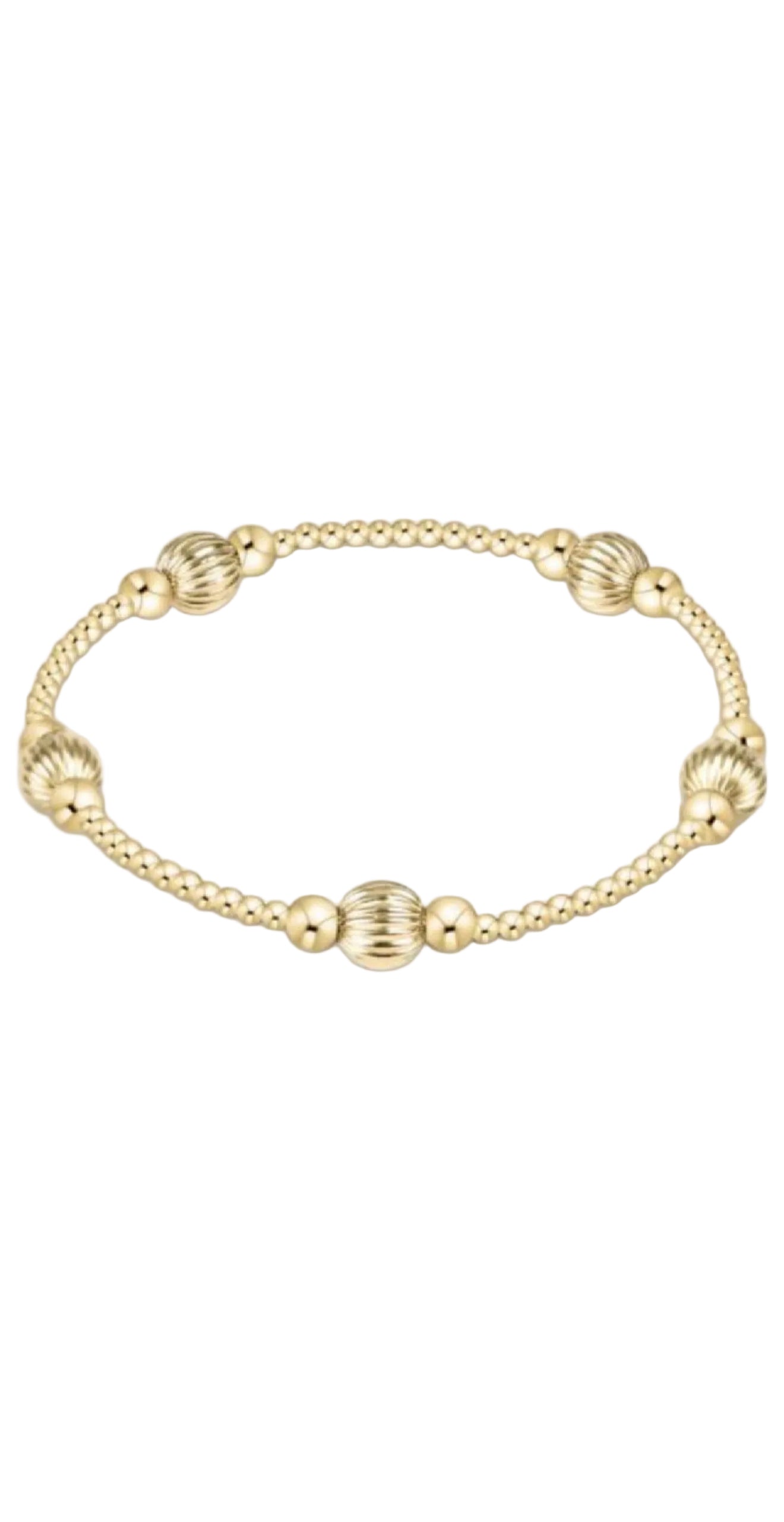 enewton Purpose Dignity 6mm Bead Bracelet - Gold