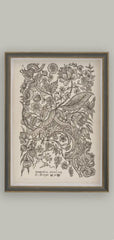 Paisley Sketch Antique Art