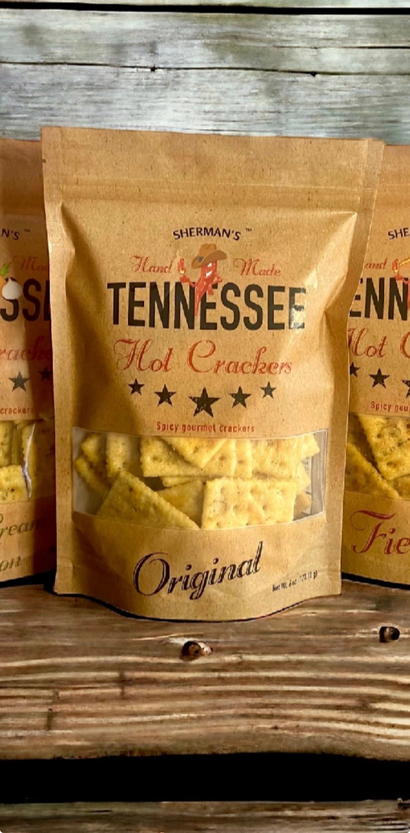 Sherman's Tennessee Hot Crackers, Original Flavor