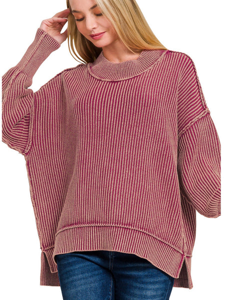 Jackson Ribbed Sweatshirt - 4 Colors