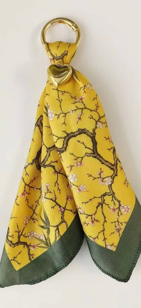 Etta Scarf Bag Charm - 8 Patterns